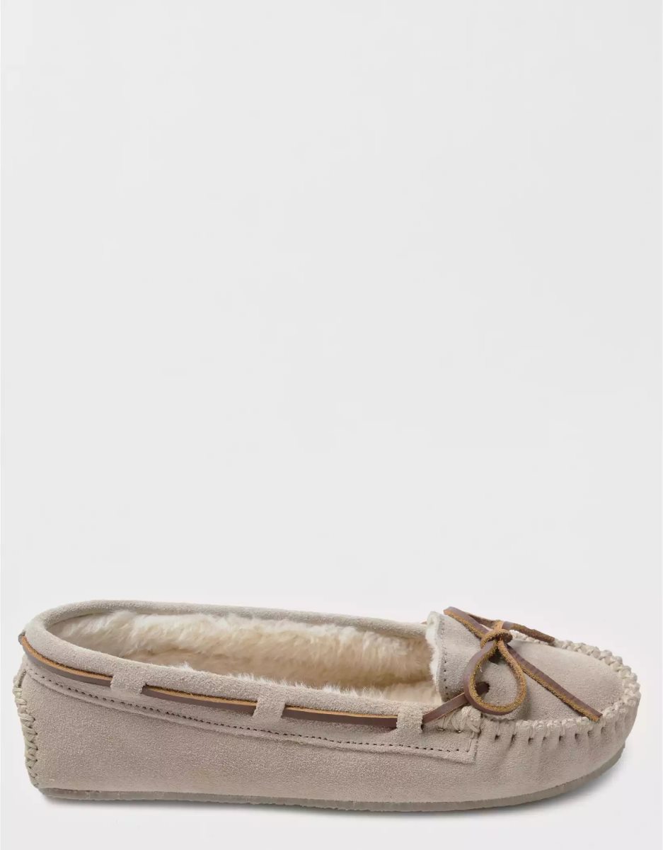 Chaussons American Eagle Cally Moccasin Beige Femme | XGG-33948165